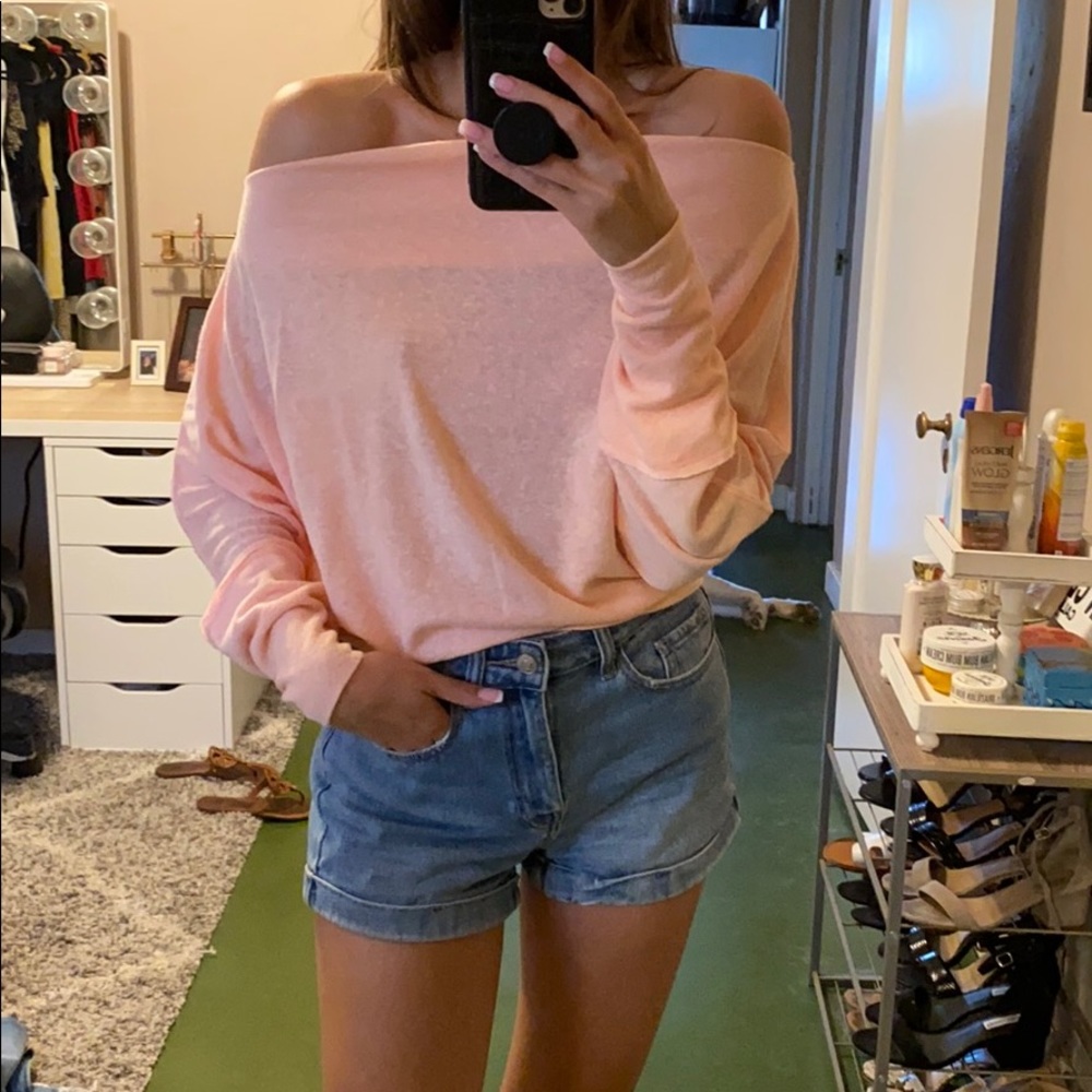 Free People Off the Shoulder Dolman Sleeve